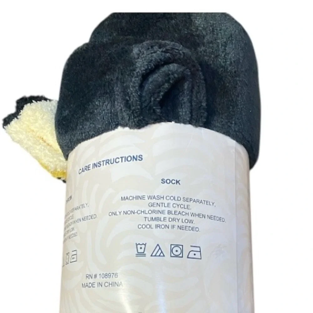 Warm & Cozy Plush Throw & Sock Set
